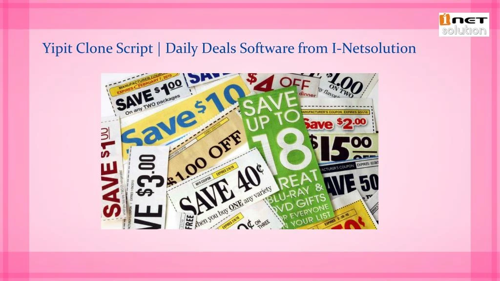 yipit clone script daily deals software from