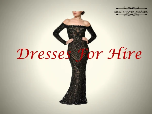 Dresses for Hire