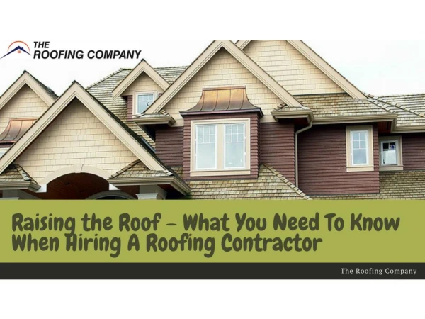 Brantford Roofing Contractor