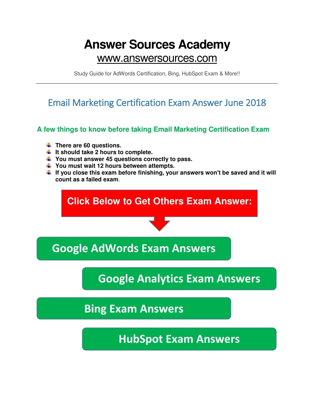 answer sources academy www answersources