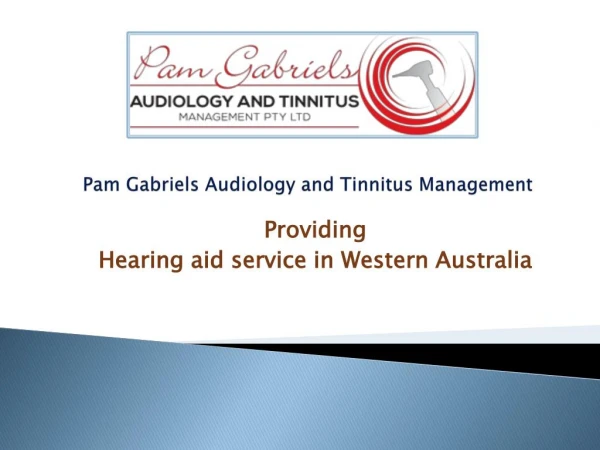 Hearing aid service Western Australia