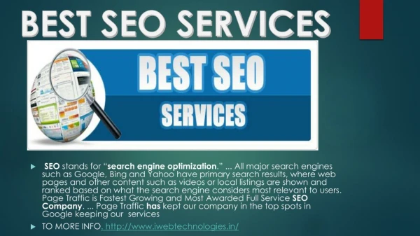 Best seo services