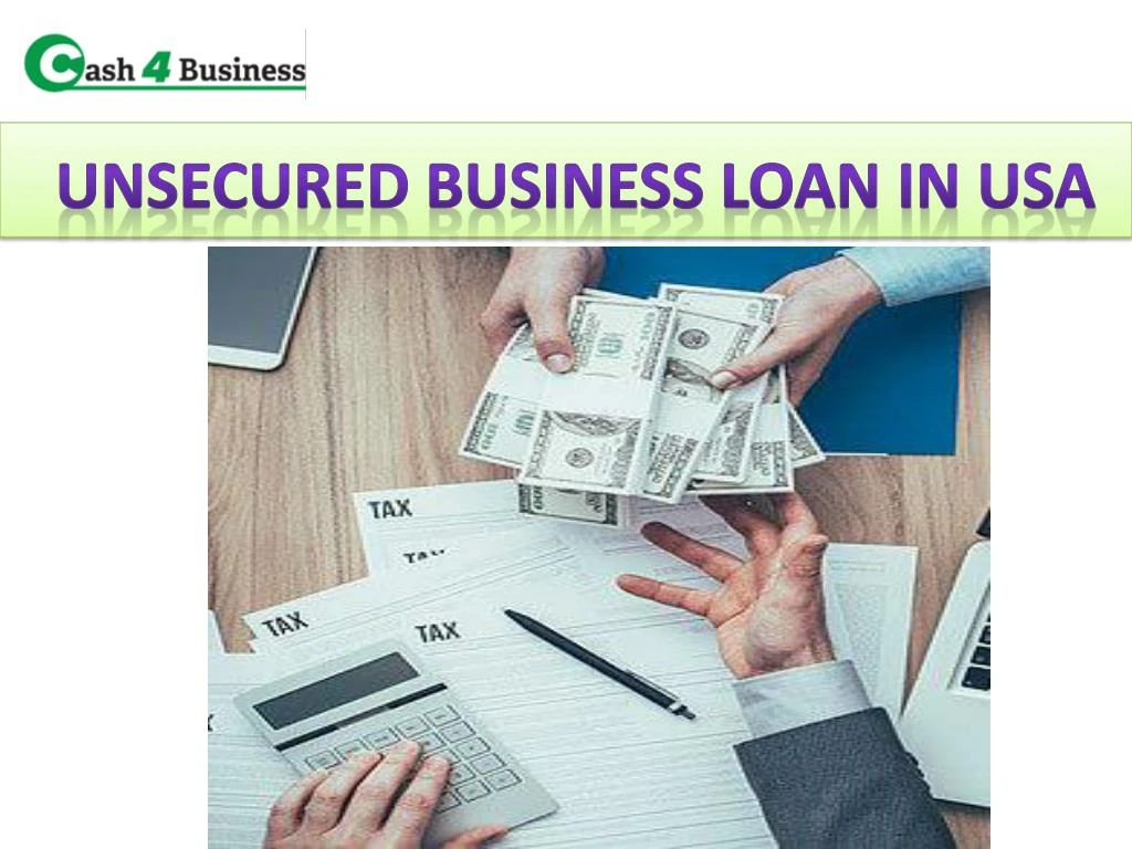 unsecured business loan in usa