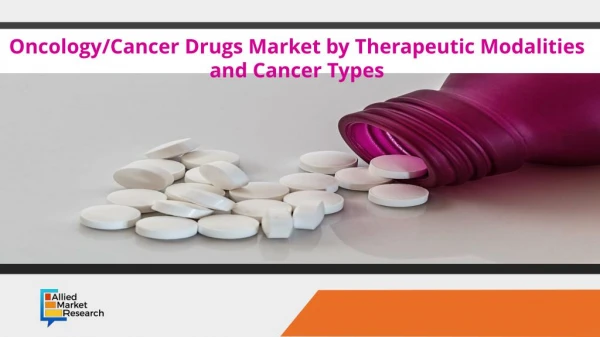 Oncology/Cancer Drugs Market by Therapeutic Modalities and Cancer Types