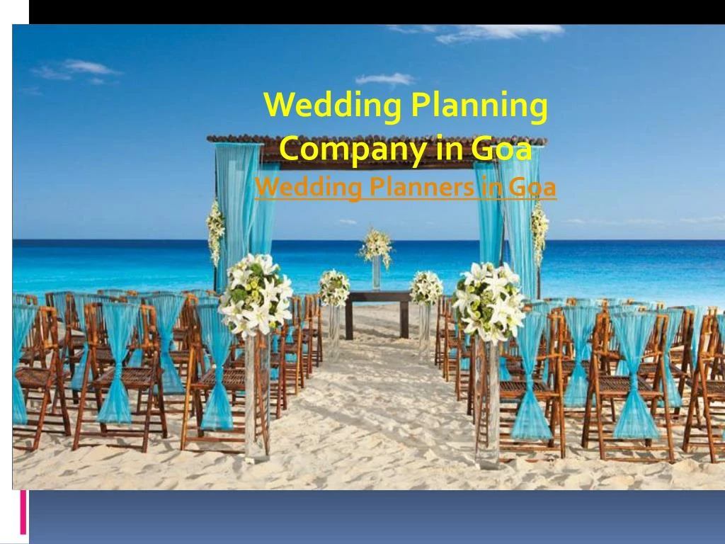 wedding planning company in goa wedding planners