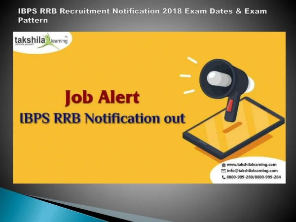 IBPS RRB Recruitment 2018 Notification Exam Dates | IBPS RRB 2018