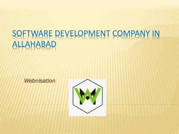 Software Development Company Allahabad