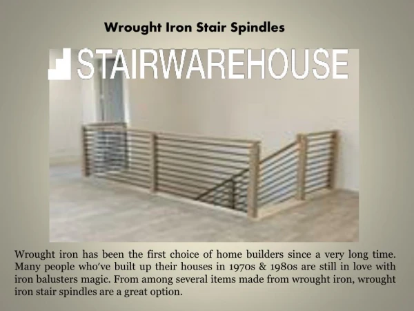 Wrought Iron Stair Spindles