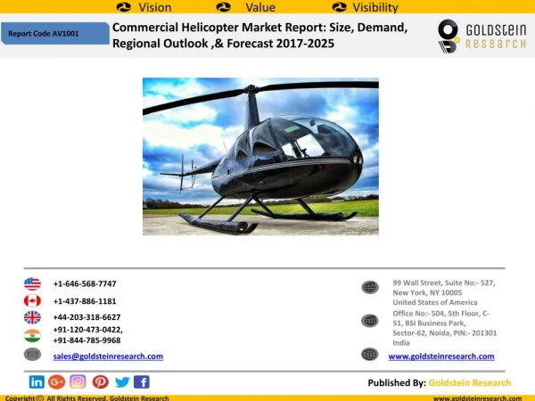 Global Commercial Helicopter Market Outlook 2017-2025