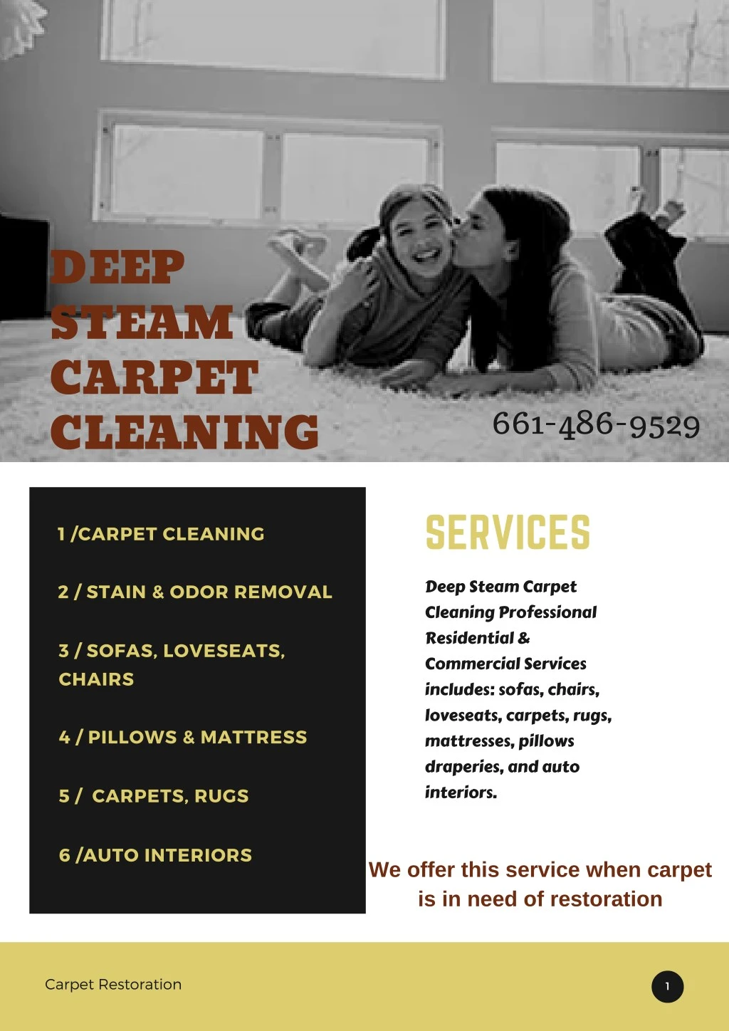 deep steam carpet cleaning