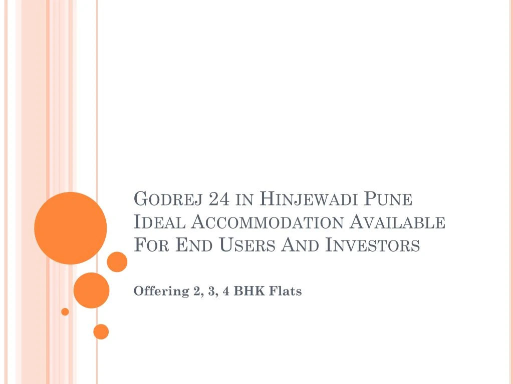 godrej 24 in hinjewadi pune ideal accommodation available for end users and investors