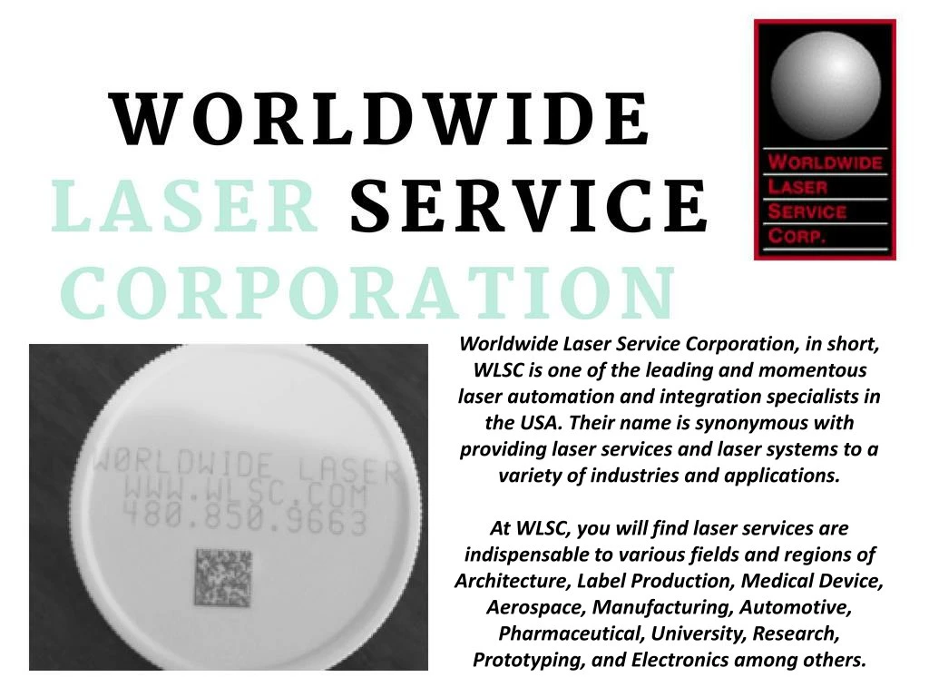 worldwide laser service corporation in short wlsc