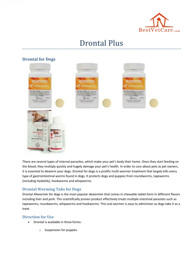 Drontal Plus