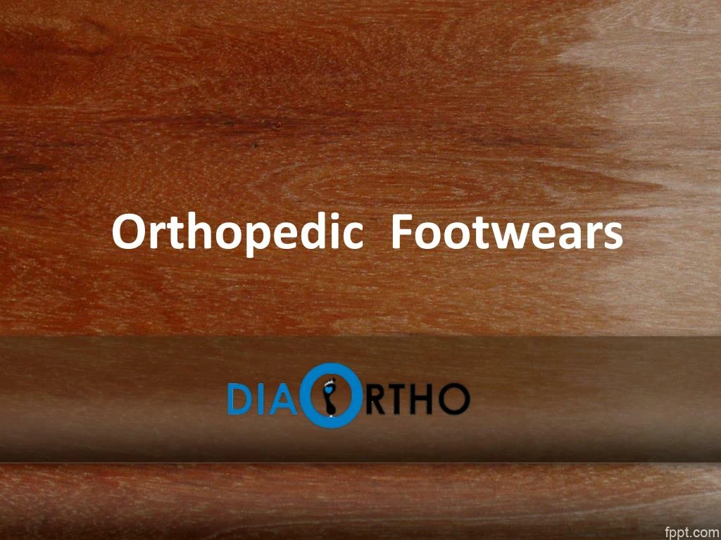 orthopedic footwears