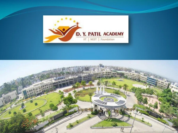 DYP Academy - the Best IIT Coaching Institute in Pune