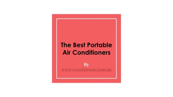 Best Portable Air Conditioner