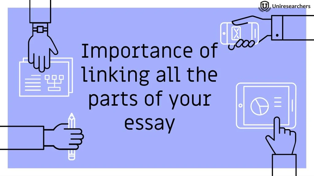 importance of linking all the parts of your essay