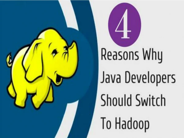 Looking for a java developer job in london learn hadoop first