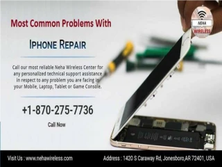 Most Common Problems With iPhone Repairs - slide 1