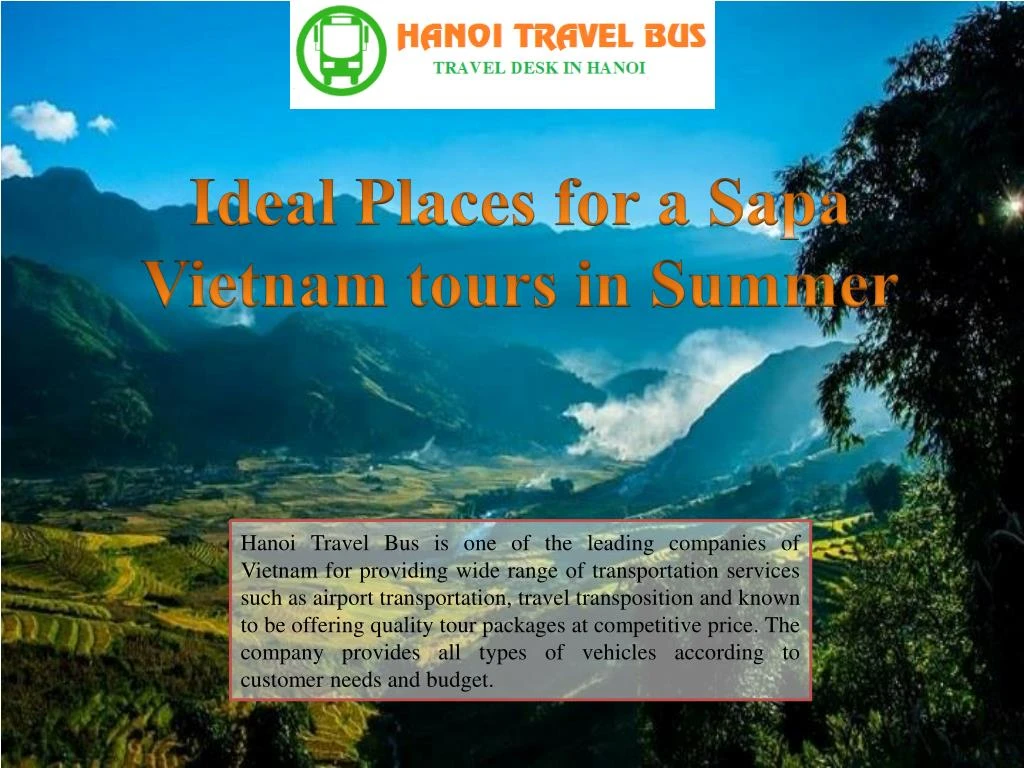ideal places for a sapa vietnam tours in summer