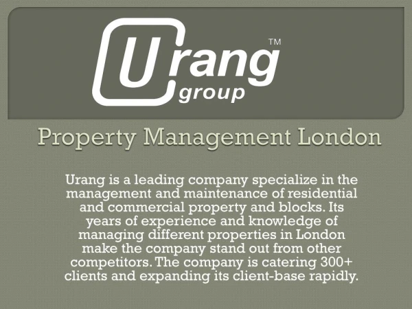 Urang Property Management