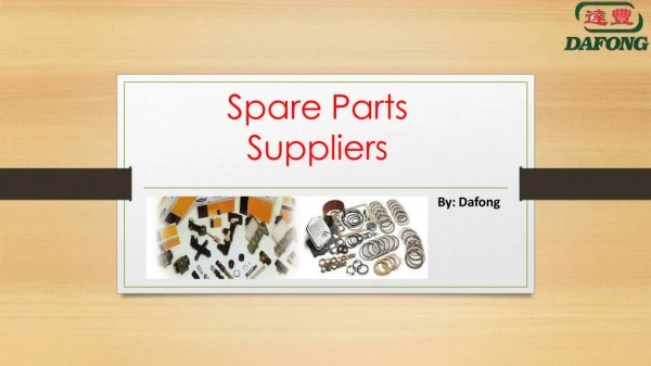 Find Out Now, What Should You Do For Fast Spare Parts