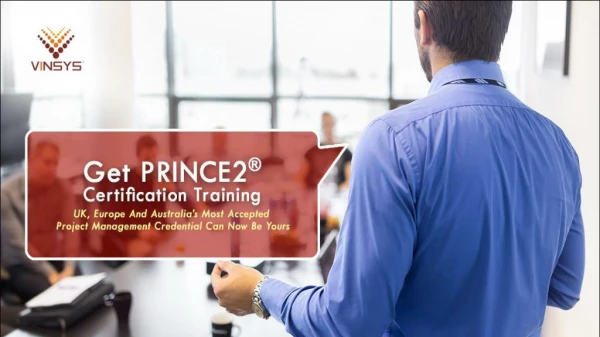 Prince2® Certification Training Hyderabad by Vinsys