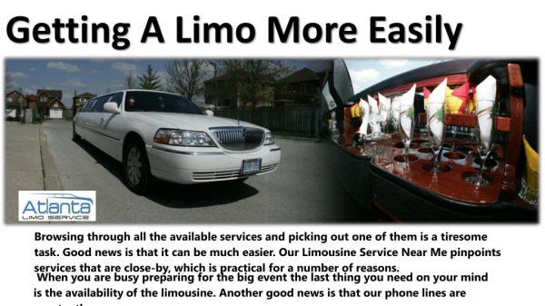 Limousine Service near Me