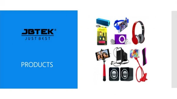JBTEK Products Detail ppt