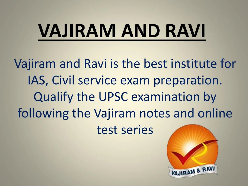 vajiram and ravi