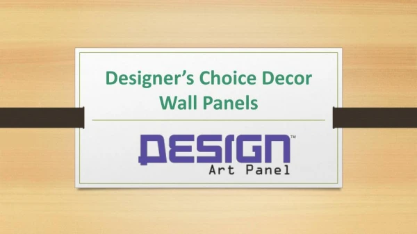 Designer's Designed 3D Decor Wall Panels in Singapore - Design Art Panel