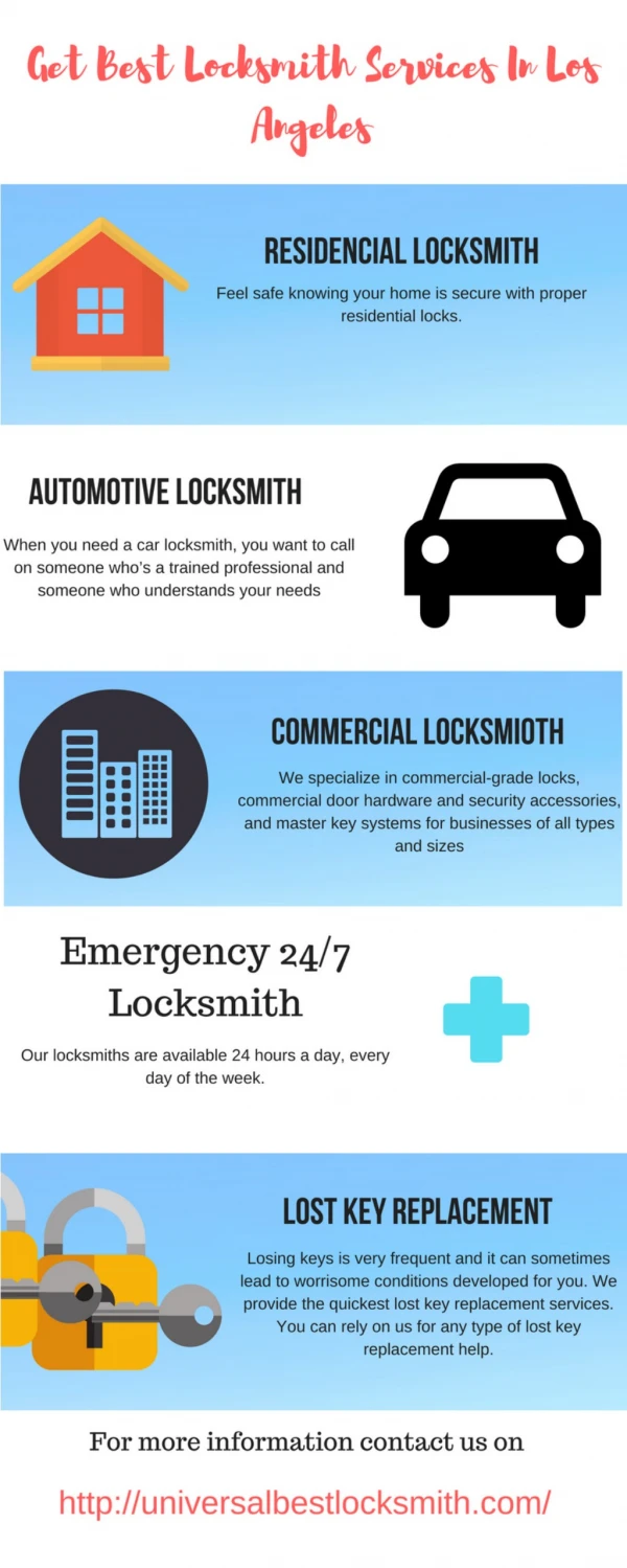 Get Best lock smith services In loas anglese