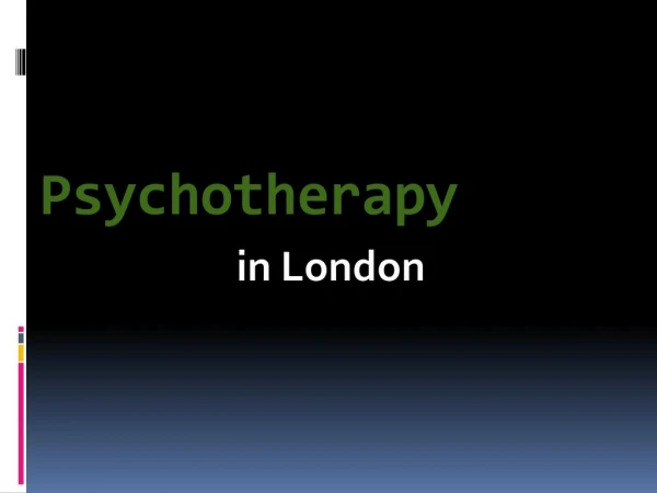 Psychotherapy in London | 5 Degree Psychotherapy