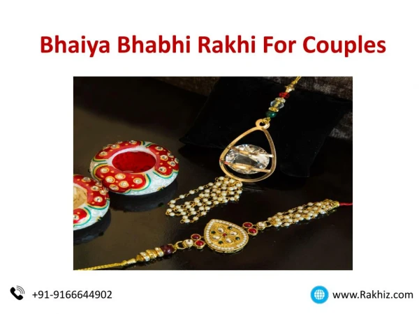 Bhaiya Bhabhi Rakhi for Couples