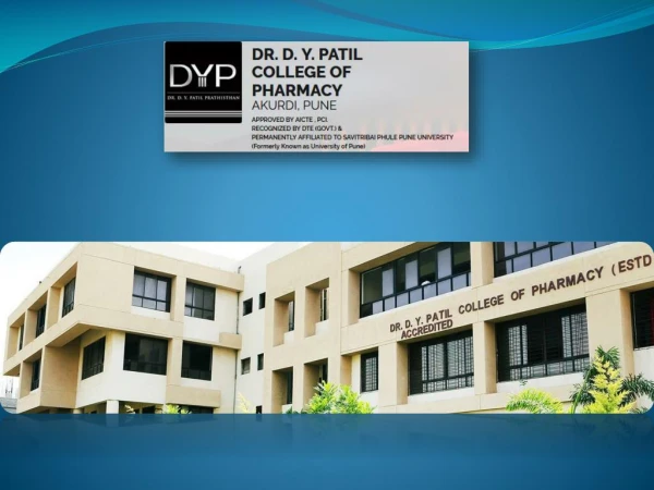 Dyp - College of Pharmacy in Pune