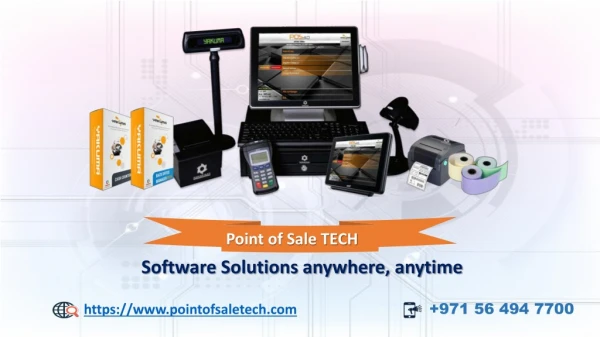 Point of Sale Software Dubai, POS Machine Supplier, POS System UAE, Sharjah