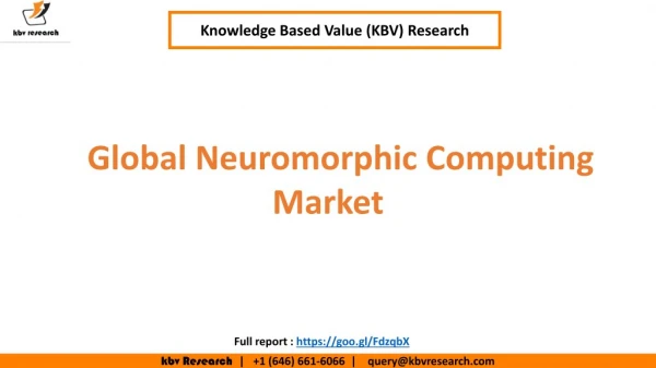 Neuromorphic Computing Market to reach a market size of $3.7 billion by 2023
