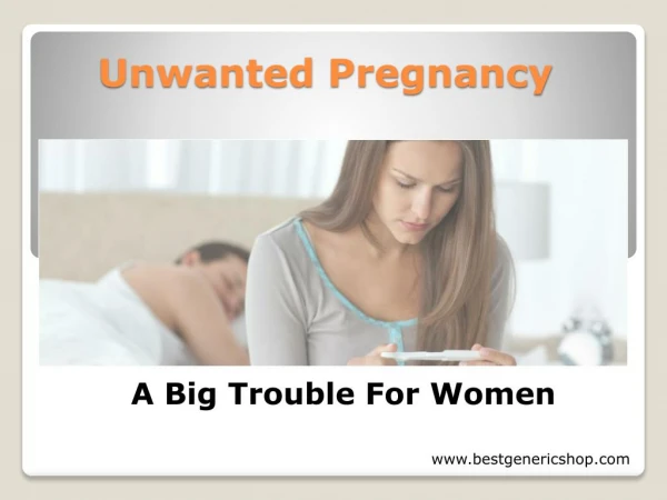 Most Accepted Solution Of Unwanted Pregnancy In Women