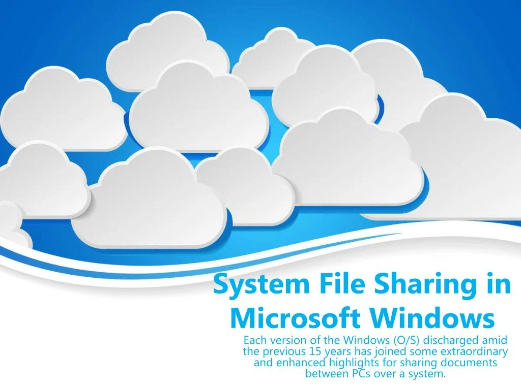 system file sharing in microsoft windows