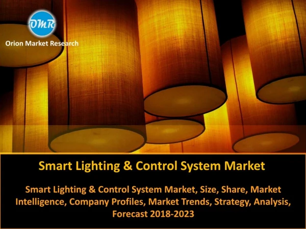 Global Smart Lighting & Control System Market Research