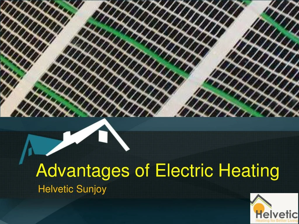 advantages of electric heating