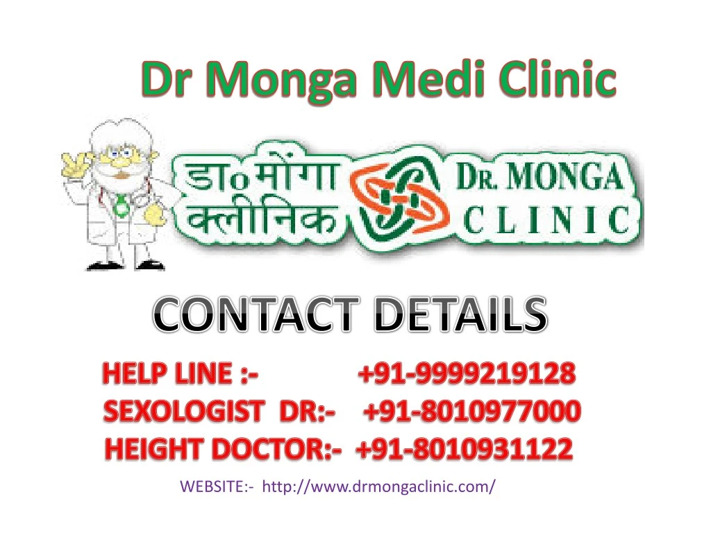 website http www drmongaclinic com