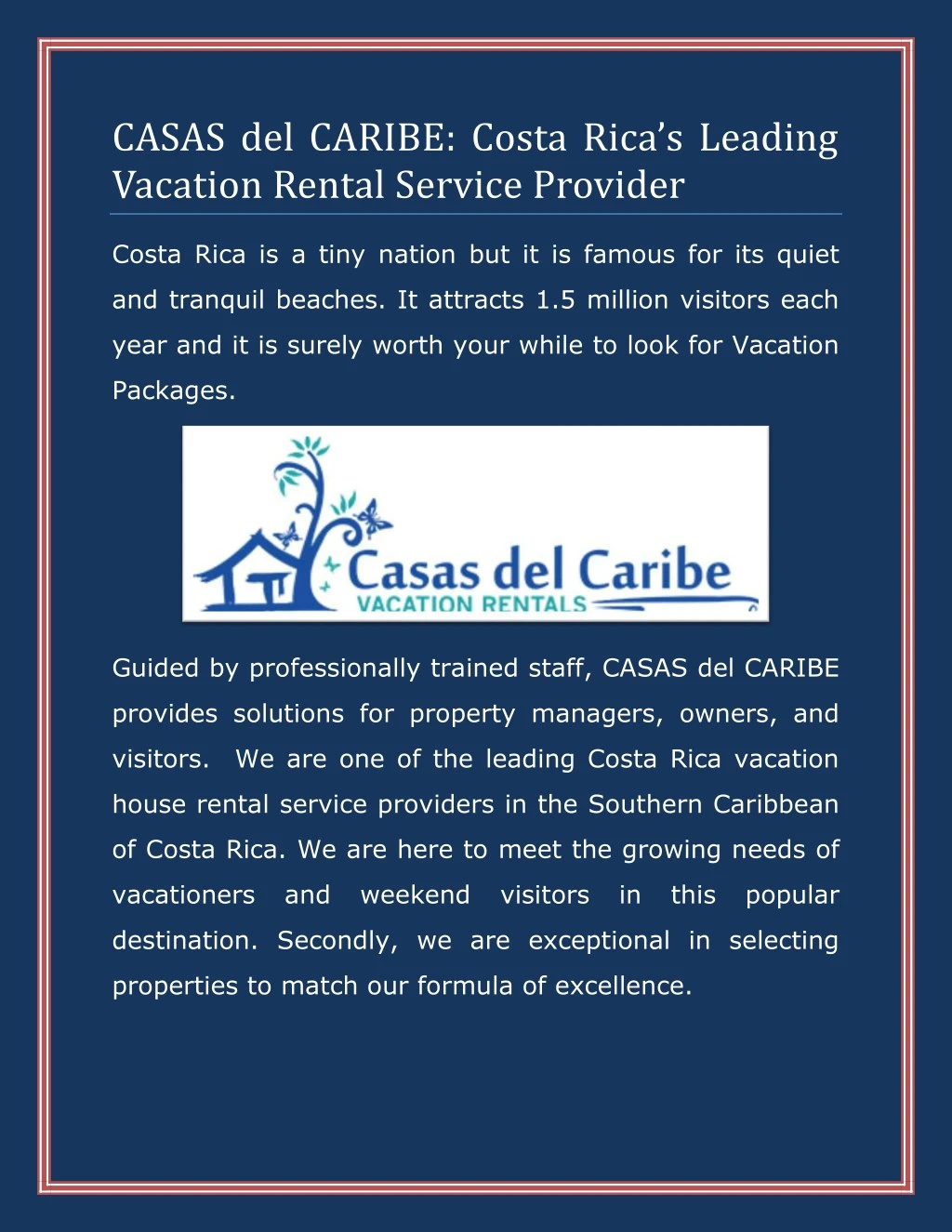 casas del caribe costa rica s leading vacation