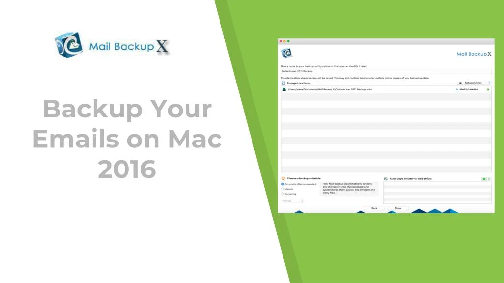 backup your emails on mac 2016