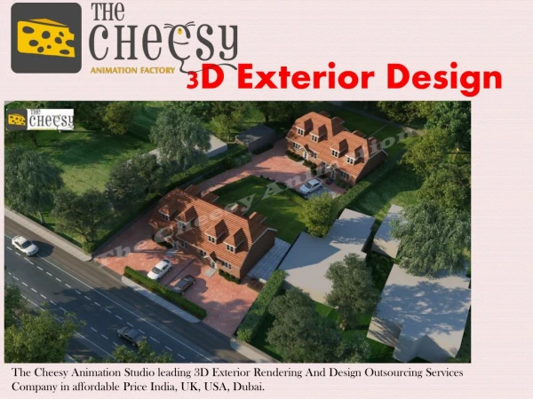 3D Exterior Rendering and Design 2018