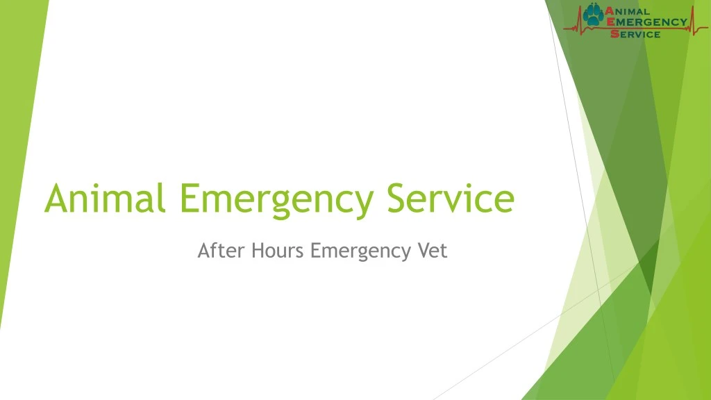 animal emergency service
