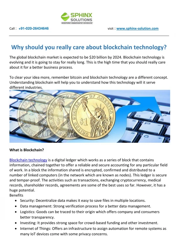 Why should you really care about blockchain technology?