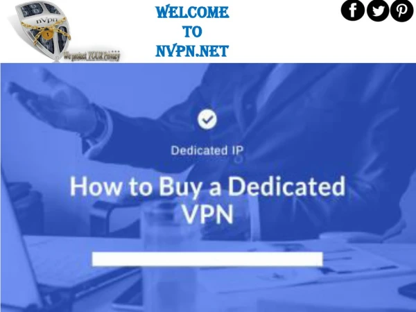 Buy Dedicated IP VPN at NVPN