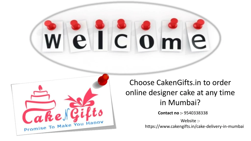 choose cakengifts in to order online designer