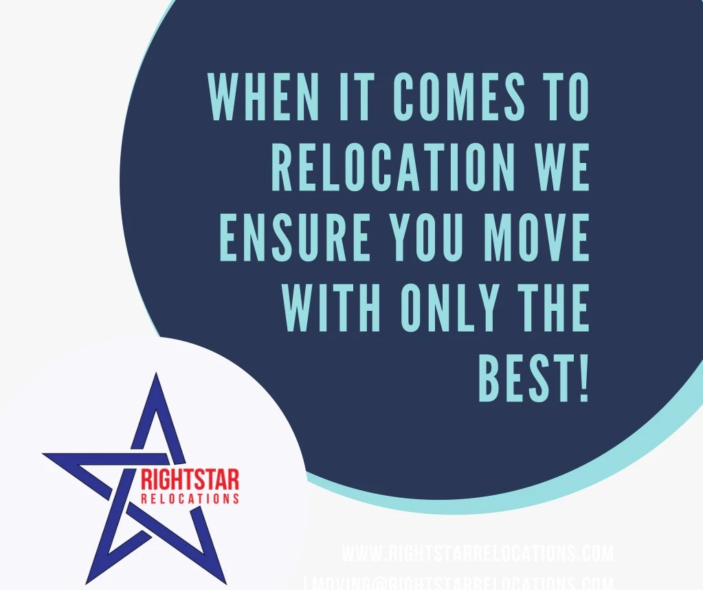 when it comes to relocation we ensure you move